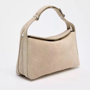 Zara genuine cow leather bag